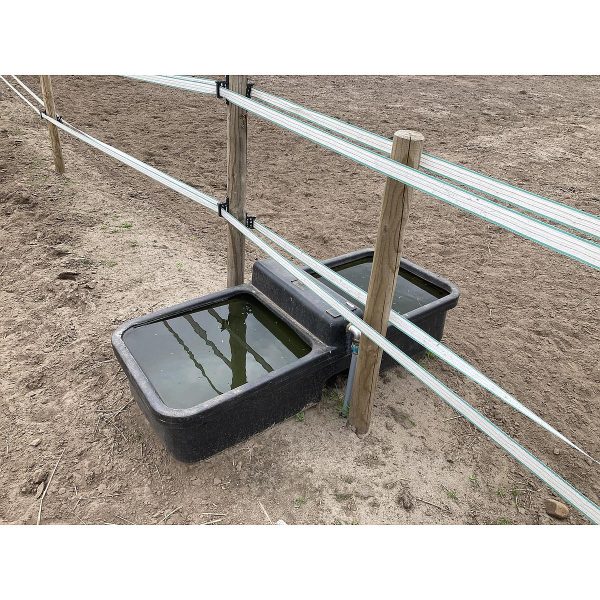 Dubbele drinkbak 136 liter - Afbeelding 2