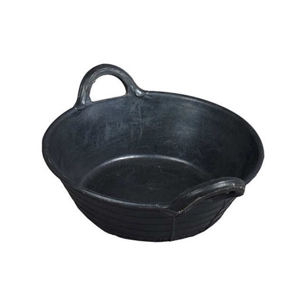 Rubber vloer voerbak per 2 stuks - Afbeelding 2