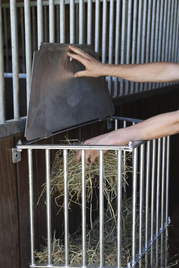 Hooiruif, SlowFeed Plus voederbesparende ruif verzinkt - Afbeelding 3